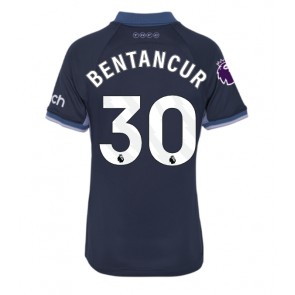 Tottenham Hotspur Rodrigo Bentancur #30 Bortatröja Kvinnor 2023-24 Kortärmad